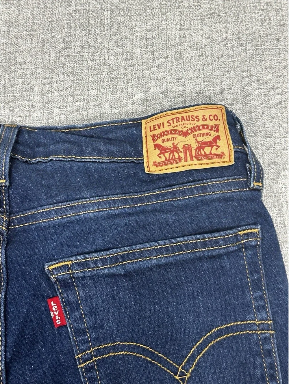 Levi’s 514 Slim Straight Jeans Men’s W28 L29 Dark Wash Cotton